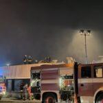 Пожарът е възникнал около 19 часа. Два екипа на 7-а РСПБЗН са реагирали незабавно на сигнал за дим, излизащ от покрива на сградата, разположена на кръстовището на ул. „8-ми декември“ и ул. „акад. Стефан Младенов“.