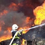 Пожар в борова гора край село Стефан Караджово, Ямболско – евакуирани хора и действия на противопожарните екипи