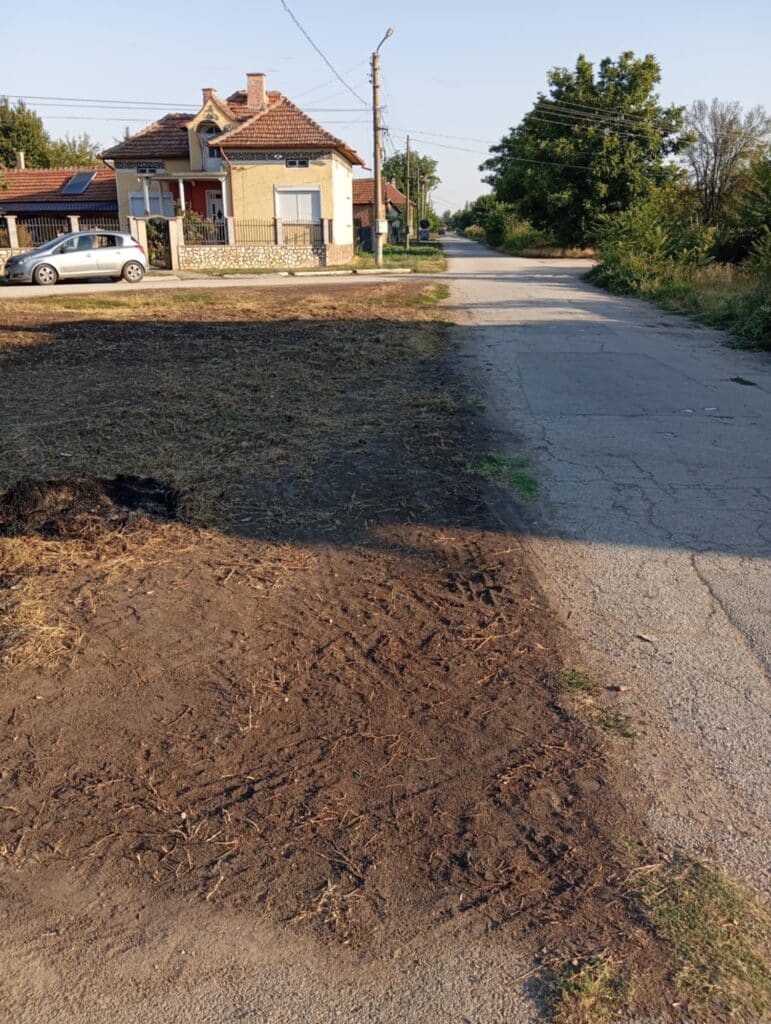 Насипан терен в село Глава след незаконна намеса