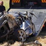 Катастрофа между два автомобила край Русе – ранени младежи и линейки на място