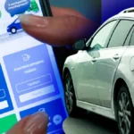 Графика с надпис „Временни затруднения с електронни винетки“ и лого на АПИ