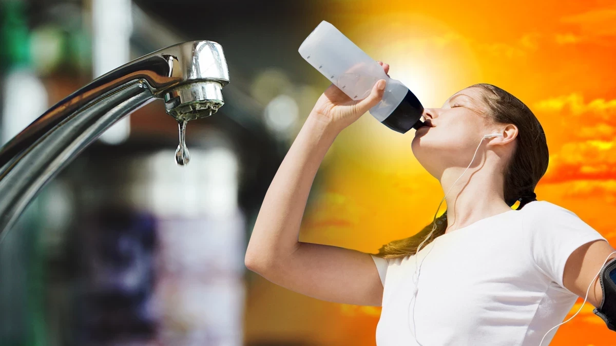 Контейнери и минерална вода в детска градина в Плевен по време на водната криза