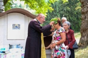 Тържествена литургия за Успение Богородично в село Черни Вит