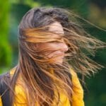 Карта на България с жълт код за силен вятър в 4 области