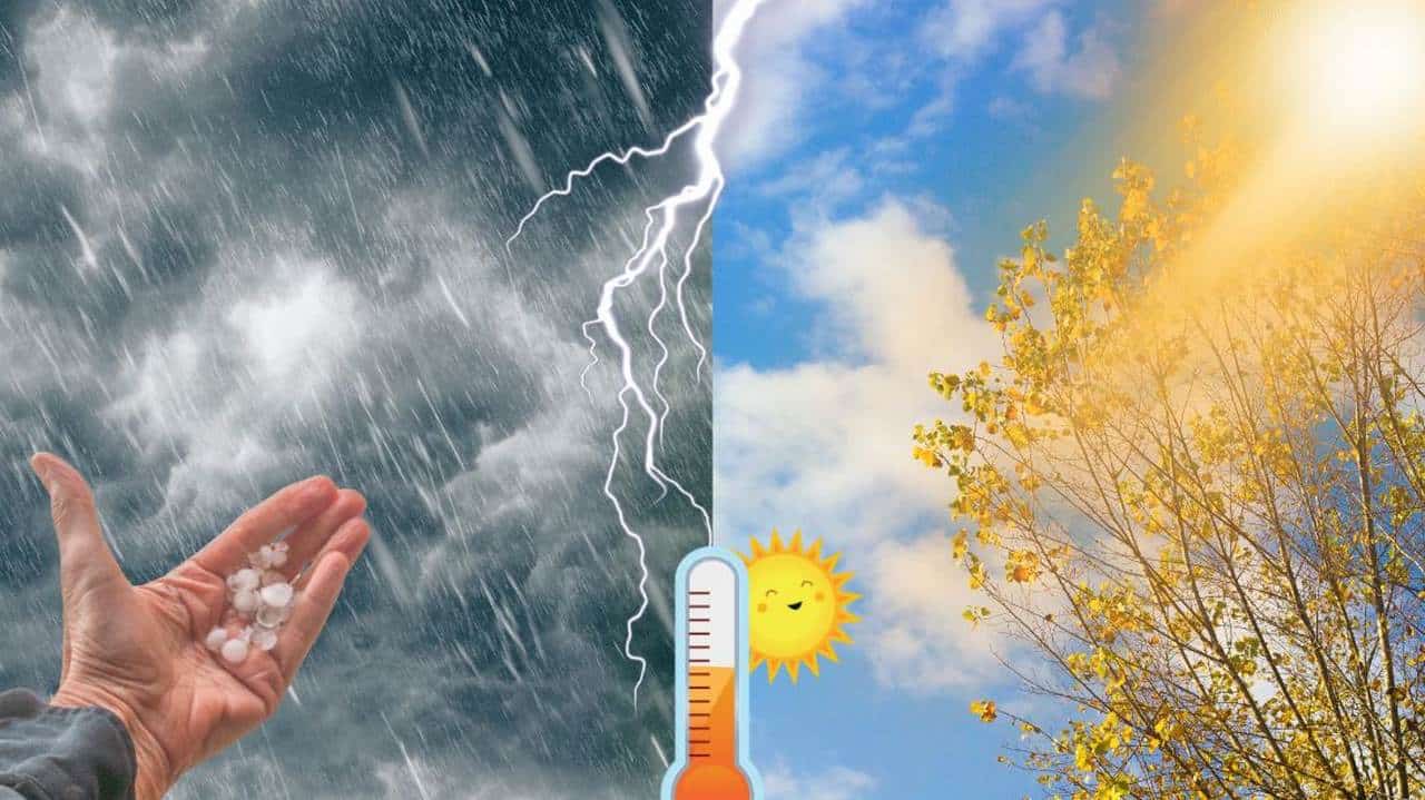 Гръмотевична буря и дъжд над България