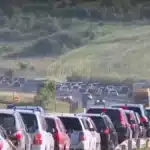 Натоварен трафик по магистрала Струма при Симитли