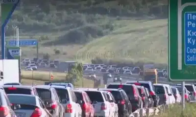 Натоварен трафик по магистрала Струма при Симитли