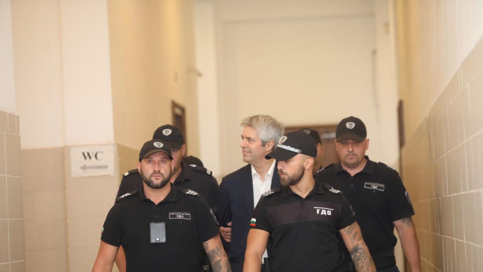 Кметът на Варна Благомир Коцев на съдебно заседание