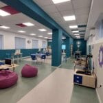 Кметът д-р Мадлена Бояджиева и акад. Николай Витанов прерязват лентата на новия STEM център в Тетевен