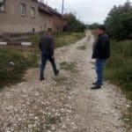 Улица Александър Стамболийски в село Гиген преди рехабилитация