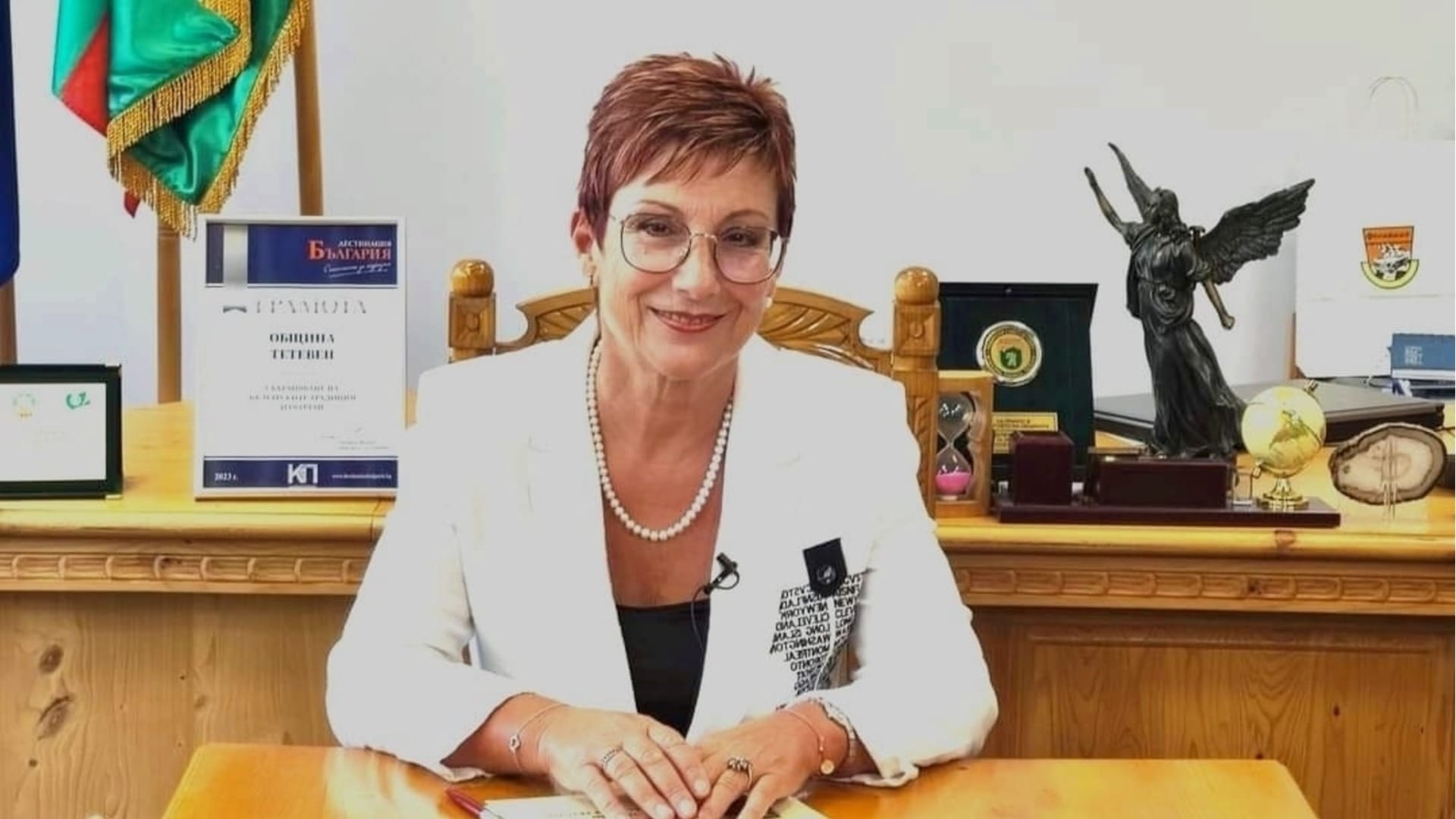 метът на Тетевен с позиция за проекта за водопровод в Глогово“