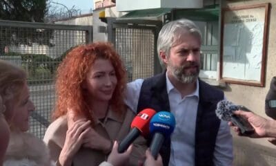 Благомир Коцев пред журналисти след излизането му на свобода