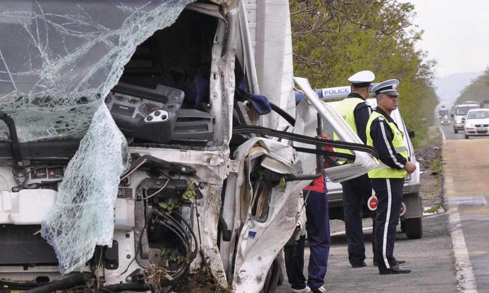 катастрофа край Димово