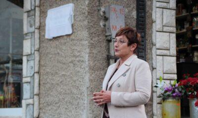 Откриване на улица „Алекси Милев“ в Тетевен с присъствието на кмета д-р Мадлена Бояджиева