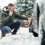 Опасност от черен лед по пътищата през зимата