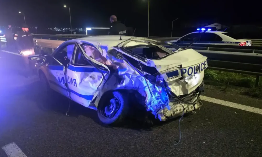 35 годишен отнесе полицай