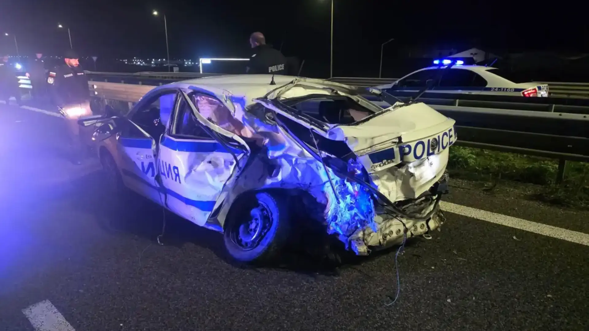 35 годишен отнесе полицай