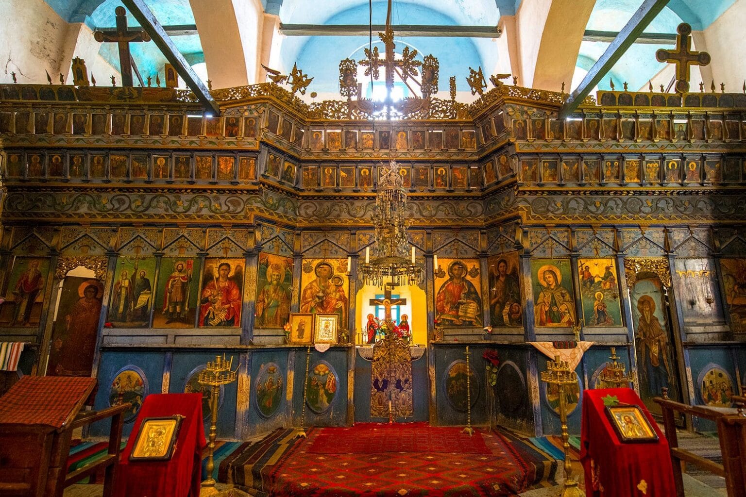 Икона на преподобни Алексий човек Божи