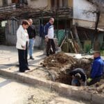 Д-р Бояджиева инспектира новоизградения водопровод