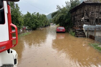 Частично бедствено положение в Габрово и Дряново след проливни валежи