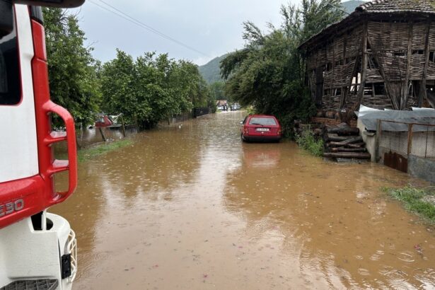 Частично бедствено положение в Габрово и Дряново след проливни валежи