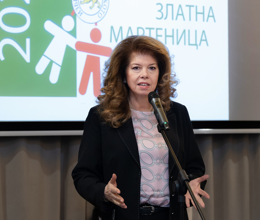 Илияна Йотова днес на събития, посветени на образованието и младите хора